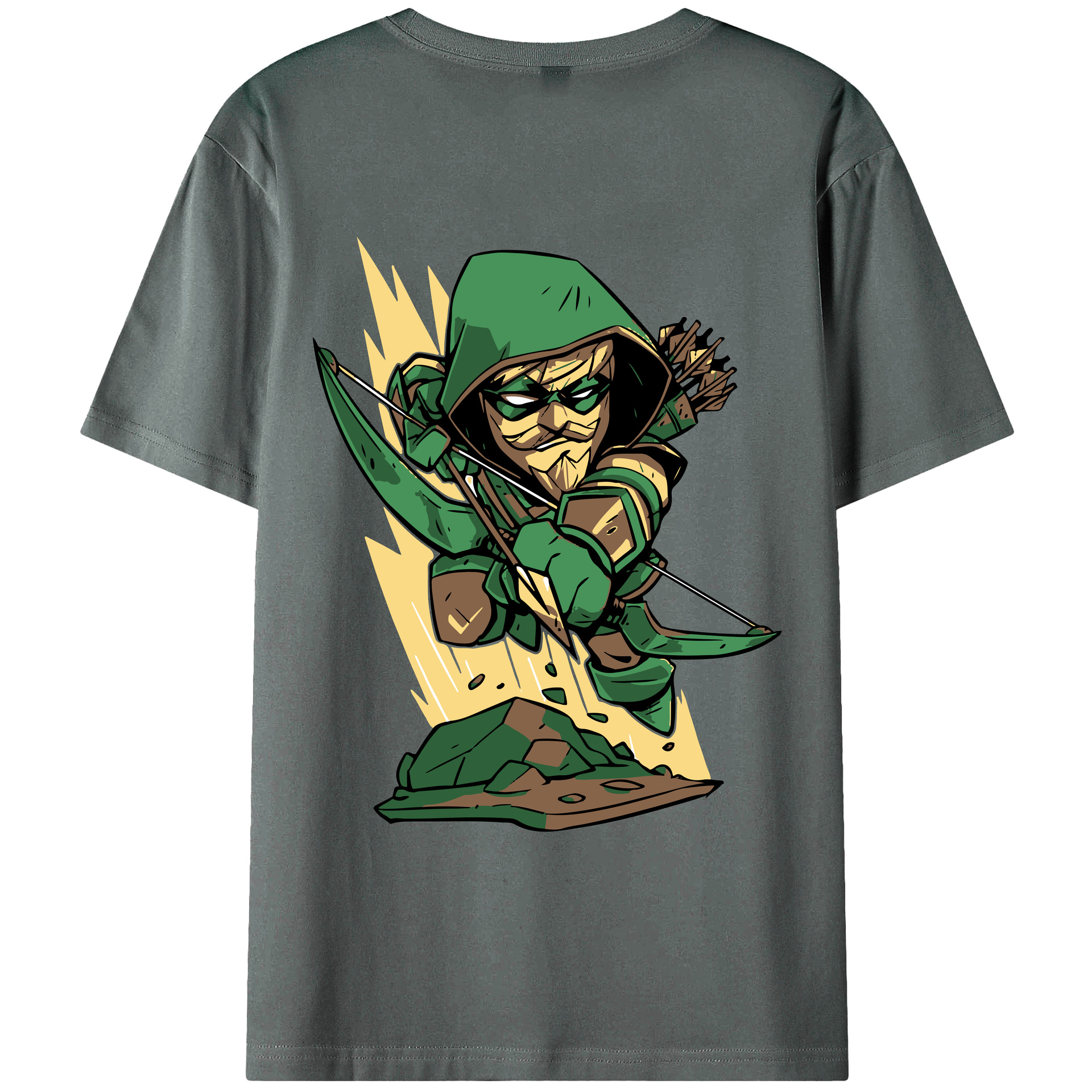 （画像用） アベンジャーズ The Avengers 綿100％ メンズ半袖Tシャツ（バックプリント） 通気性